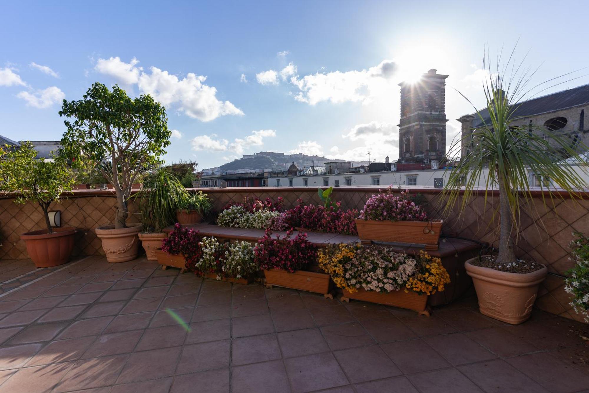 L'Attico Fuggente Hotel Napoli Bagian luar foto